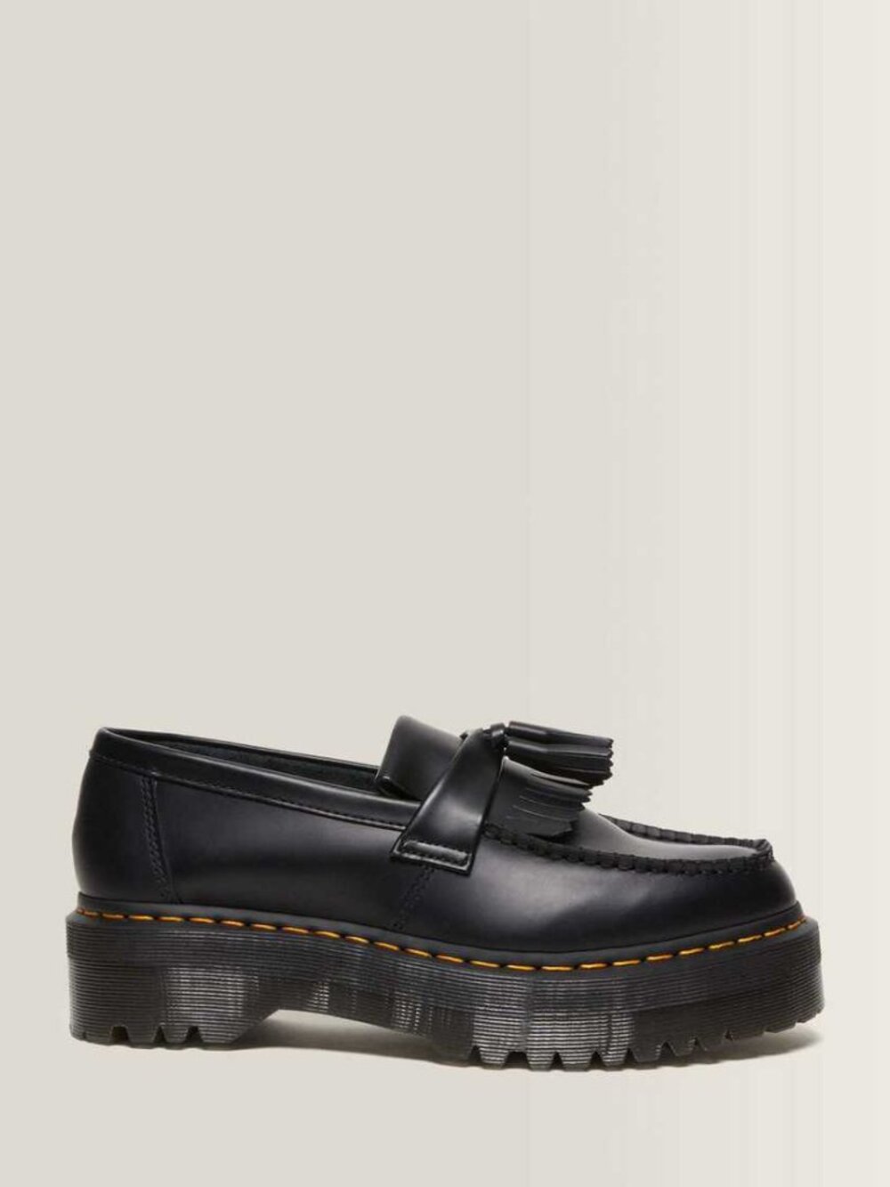 Adrian Leather Platform Tassel Loafers